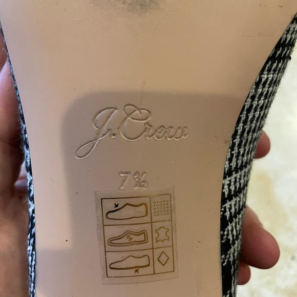 J.CREW PEARL-STUDDED LOAFERS IN GLEN PLAID - Picture 9 of 9